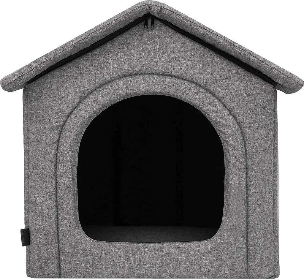  Hundehütte, Hundeecke, Ruhebereich, Zwinger, Tierheim, Hundezwinger, Haustierhütte, Haustierzwinger, Graphit Ökoleinen, R5: 60 X 70 Cm