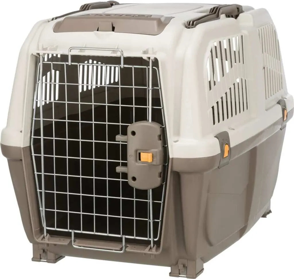  TRIXIE Transportbox Für Haustiere Skudo S-M Taupe