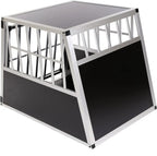  Zoomundo Hundetransportbox / Kofferraumbox Aus Aluminium - 1-Türig Premium
