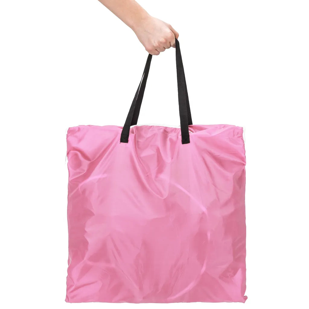 Tectake Welpenlaufstall Carola Aus Polyester Mit Tragetasche - Pink
