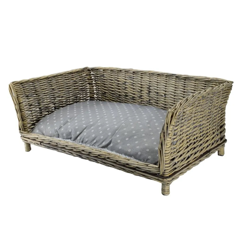  Hundesofa Weidenkorb Ratten Couch Gr.2