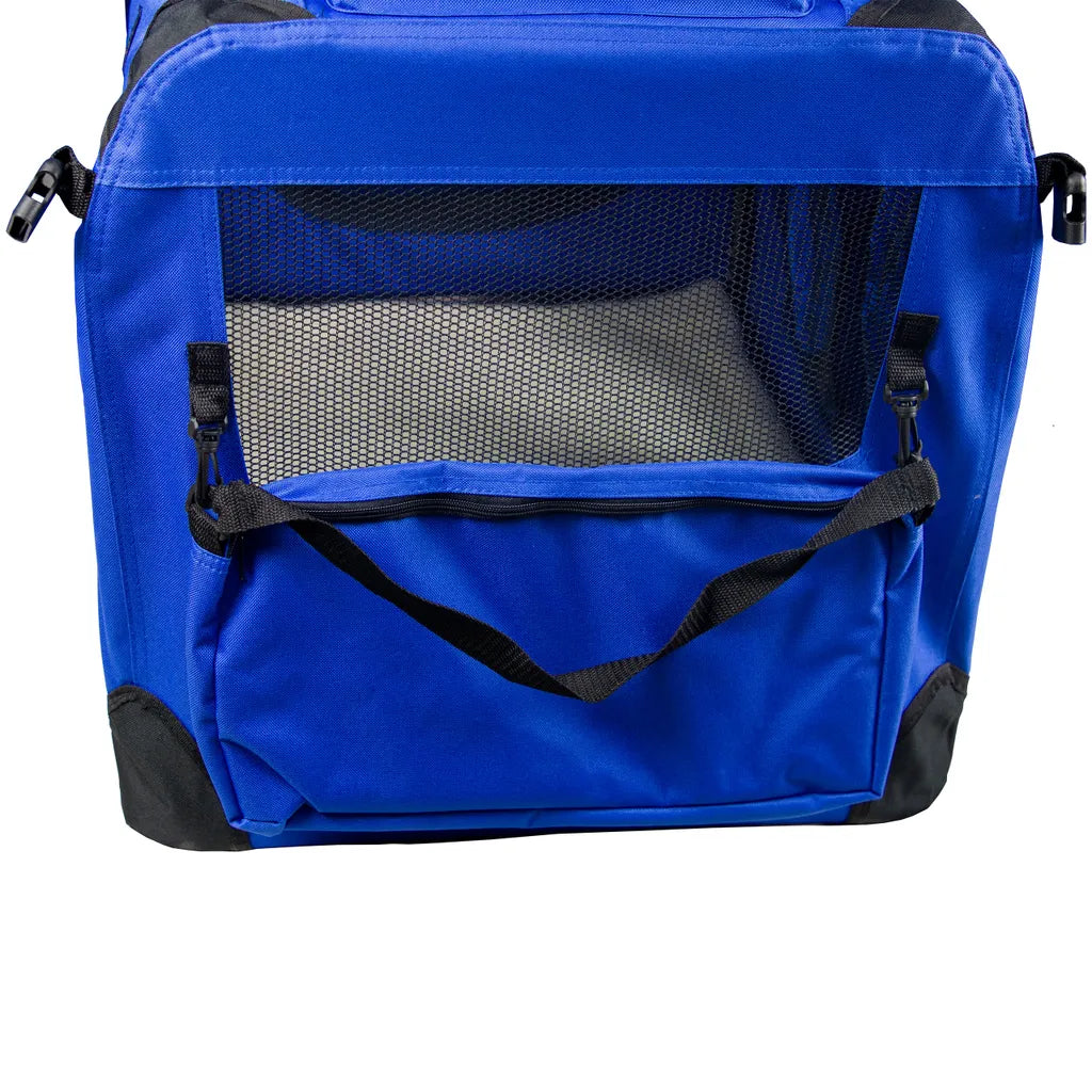 Hundetransportbox Transportbox Reisetasche Transporttasche Gr. XXL Hundebox Blau