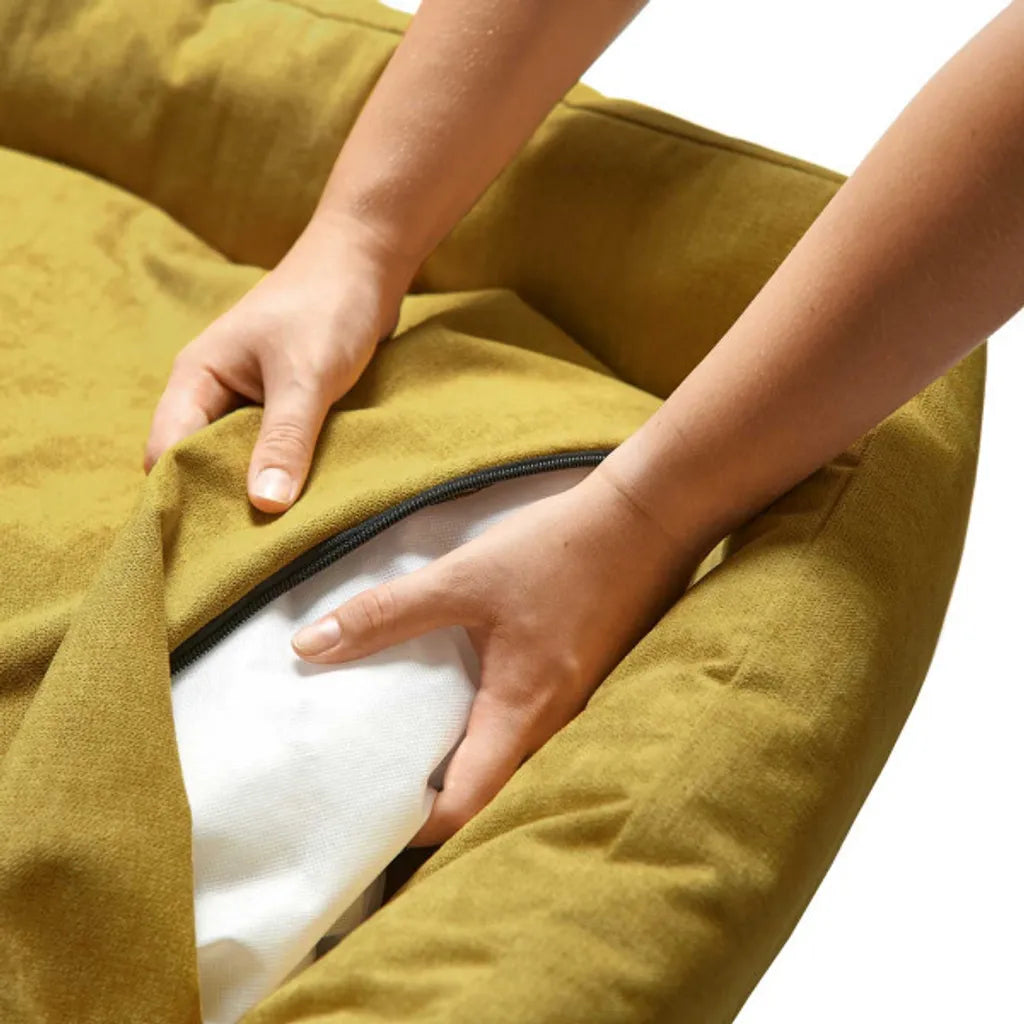  Hunter Hundesofa Eiby, Größe:L, Farbe:gelb