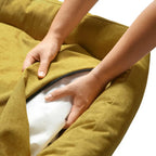  Hunter Hundesofa Eiby, Größe:L, Farbe:gelb