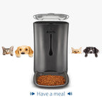  PUPPY KITTY 7L Automatischer Futterautomat Futterspender Mit Timer - Futternapf Automat Mit Timer Und LCD - Für Hund Und Katze