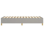  VidaXL Boxspringbett Hellgrau 90x200 Cm Stoff