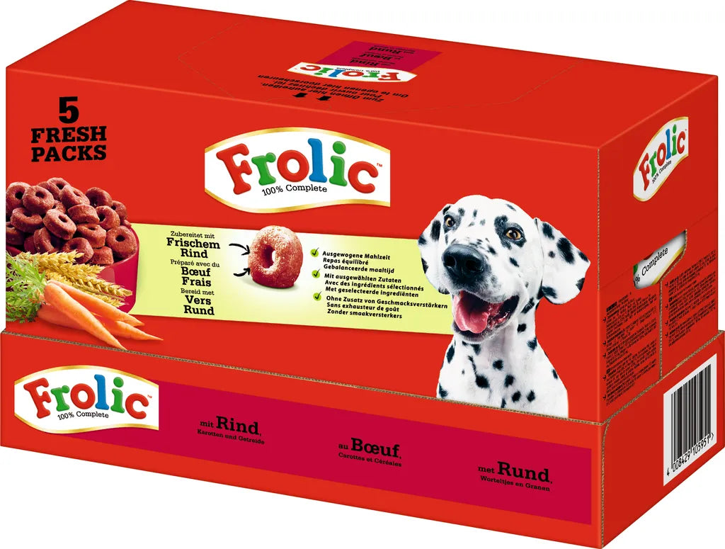  Frolic Mit Rind, Karotten & Getreide (7,50 Kg)