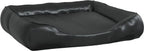  VidaXL Hundebett Schwarz 105x80x25 Cm Kunstleder