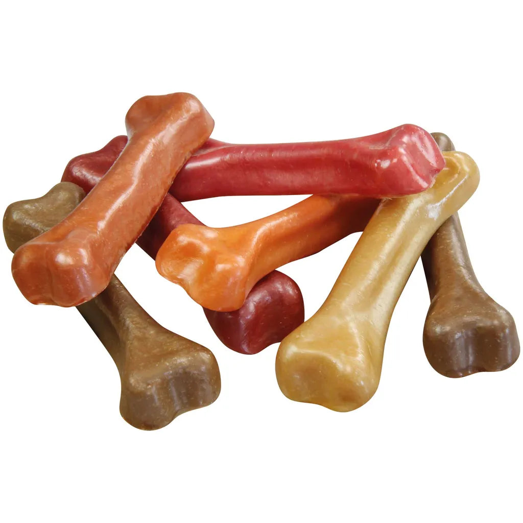  PLUTOS® 10 Stück Käse & Lamm (Größe L) - Kauknochen - Ohne Zuckerzusatz - Allergiker Geeignet - Fettarm