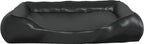  VidaXL Hundebett Schwarz 105x80x25 Cm Kunstleder