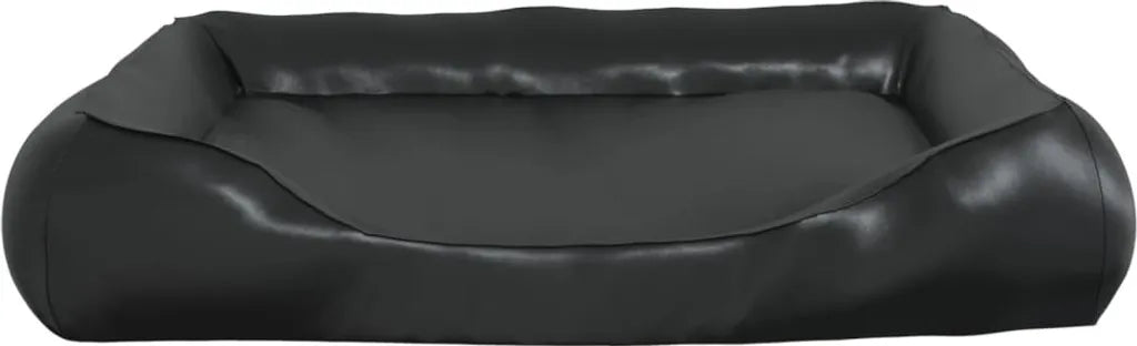  VidaXL Hundebett Schwarz 105x80x25 Cm Kunstleder