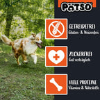 PÄTSO Hunde Snack Trainingssnack, 500g - Huhn - Bone Mix