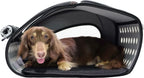  Hundetrolley, Hunderucksack, Hundetasche Modell '4 In 1' ... Bis 5kg Braun - Ibiyaya