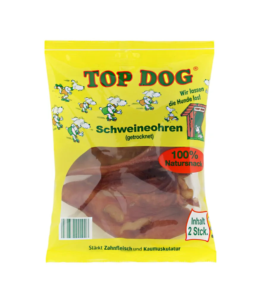  Top Dog Schweineohren Getrocknet (2 St.)