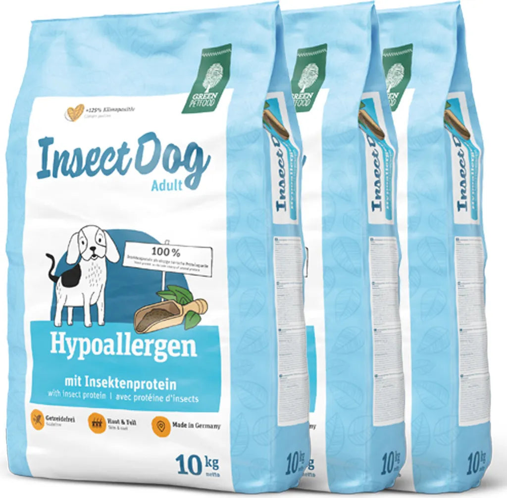 Josera 3 X 10 Kg Green Petfood InsectDog Hypoallergen