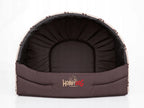  Hobbydog R4 Busbwl2 Hundehütte Souffleur Hundebett Katzenbett Schlafplatz XL Größe 4, 60 X 49 X 42 Cm Beige Mit Pfötchen