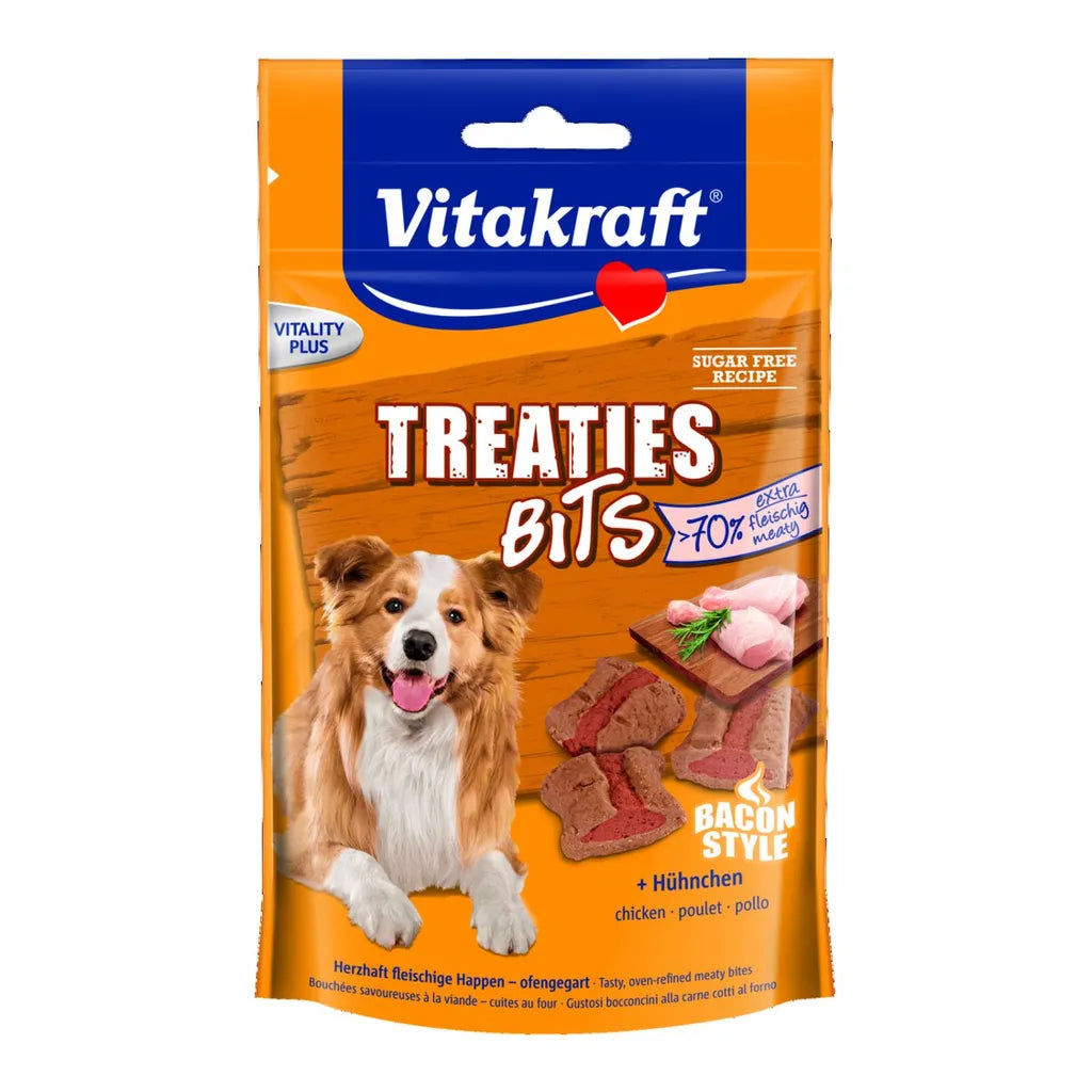  Vitakraft Hundesnack Treaties Bits Hühnchen - 120g