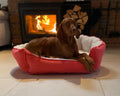  ThermoSwitch Hundebett Andros Koralle/creme L