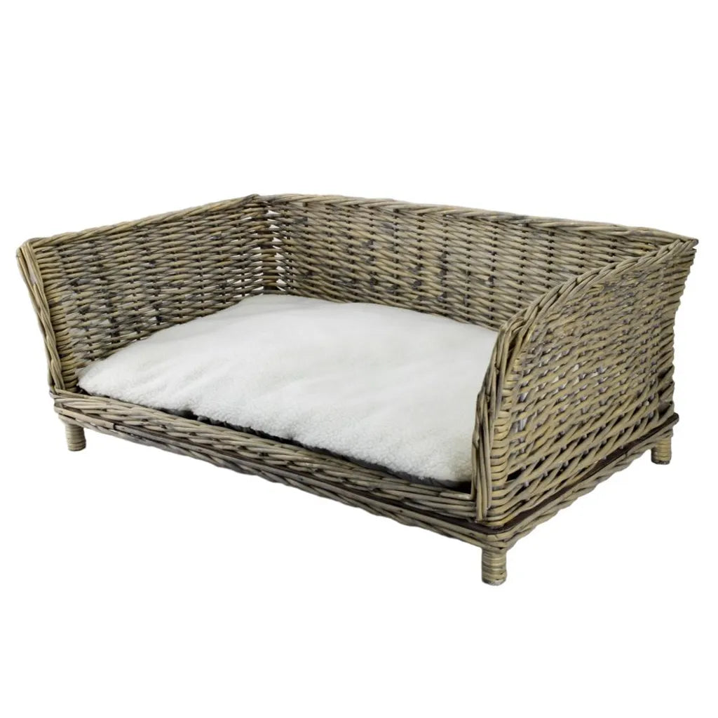  Hundesofa Weidenkorb Ratten Couch Gr.2