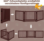  COSTWAY Schutzgitter Treppengitter Absperrgitter Hundeschutzgitter Tuerschutzgitter 3 Stücke