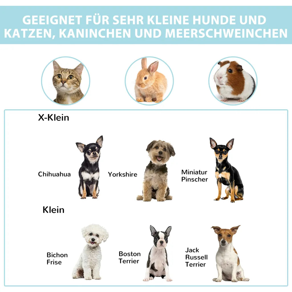  PawHut Welpenlaufstall Tierlaufstall Faltbarer Welpenauslauf Freigehege Laufstall Aus Oxfordstoff Für Kleine Hunde Und Katzen Wasserdicht Tragbar Cremeweiß+Schwarz 118 X 118 X 62 Cm