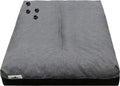 Hundebett Katzenbett Hundekorb Hundekissen Schlafplatz Tierbett Katzenorb Größe: Grau XXL - 120 X 80 X 14 Cm