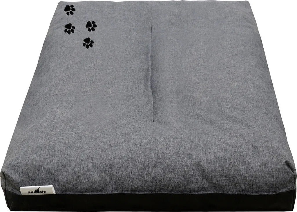  Hundebett Katzenbett Hundekorb Hundekissen Schlafplatz Tierbett Katzenorb Größe: Grau XXL - 120 X 80 X 14 Cm