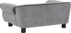  VidaXL Hundesofa Grau 72x45x30 Cm Plüsch