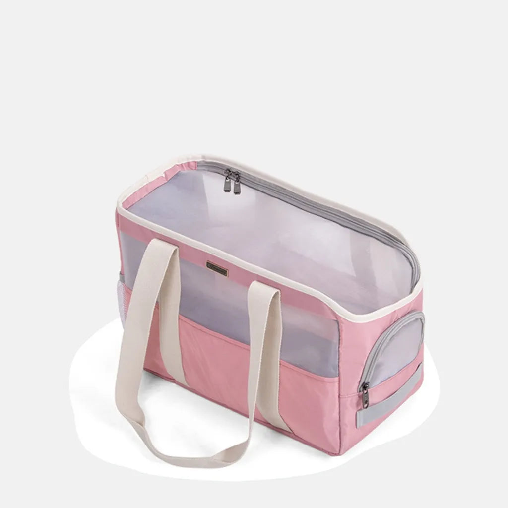  Hundetasche Hundebox Transporttasche Für Hunde Katzen,40 X 20 X 26 Cm Rosa