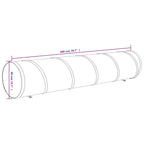  VidaXL Hundetunnel Blau Ø 40x200 Cm Polyester