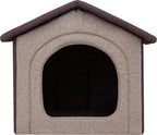  Hobbydog Hundehaus Hundehütte Schlafplatz Beruigungsplatz Beruigungshöhle Cappuccino Braun R5 70 X 60 X 63 Cm