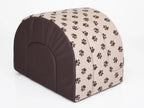  Hobbydog R4 Busbwl2 Hundehütte Souffleur Hundebett Katzenbett Schlafplatz XL Größe 4, 60 X 49 X 42 Cm Beige Mit Pfötchen