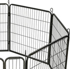  Tectake Welpenauslauf 8-eckig - 80 Cm