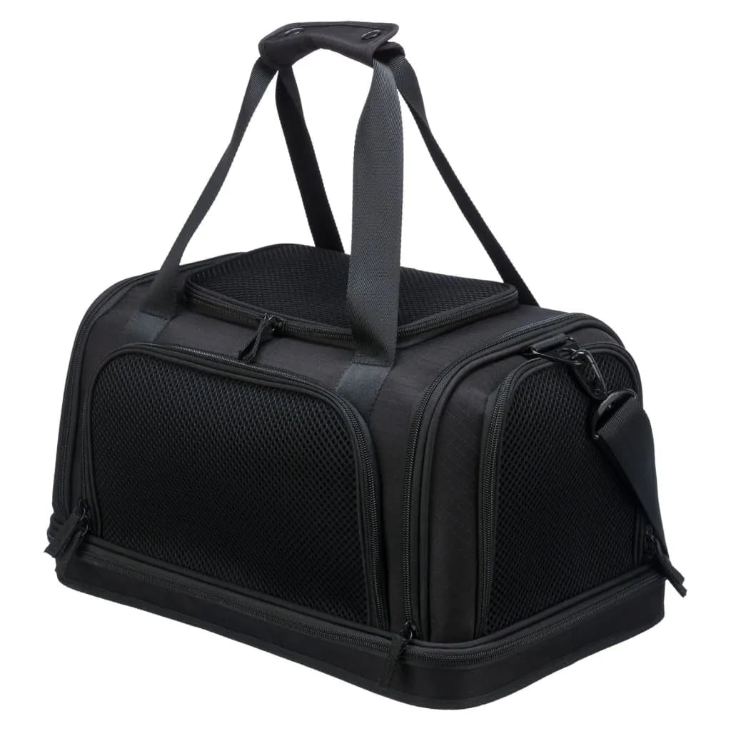 TRIXIE Flugtasche Für Hunde Plane 44x28x25 Cm Schwarz