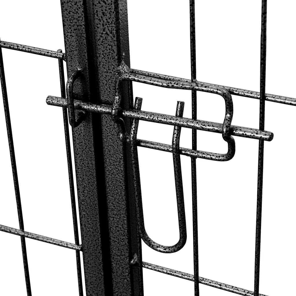  Zelsius Stahl Welpenauslauf "Rocky" Für Haustier, Faltbar | (B) 80 X (H) 60 Cm