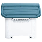  VidaXL Hundehütte Blau 59x75x66 Cm Polypropylen