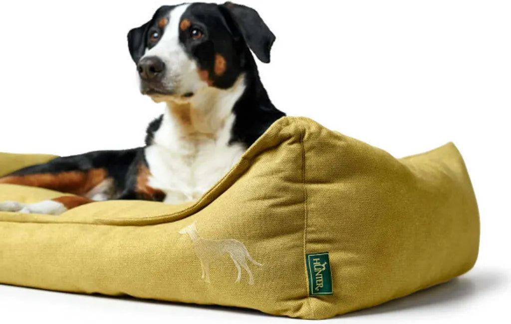  Hunter Hundesofa Eiby, Größe:L, Farbe:gelb