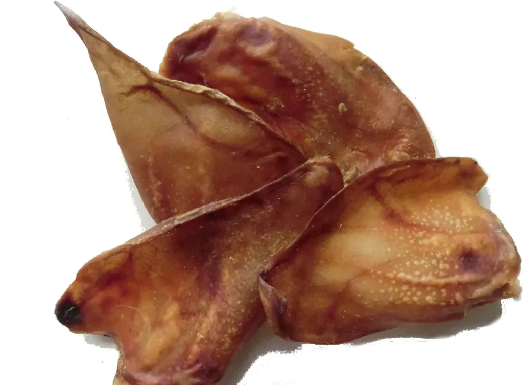  Kaureks Natur Hundeleckerlies Schweineohren 50 Stk. Wie Rinderohren Für Hunde, Kauartikel, Kausnack