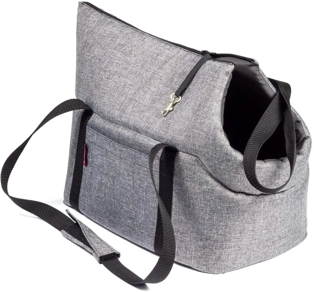  Hundetasche Tragetasche Transporttasche Für Hunde Katzen Transportbox Tasche Neu Grau XS