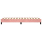  VidaXL Boxspringbett Rosa 90x200 Cm Samt