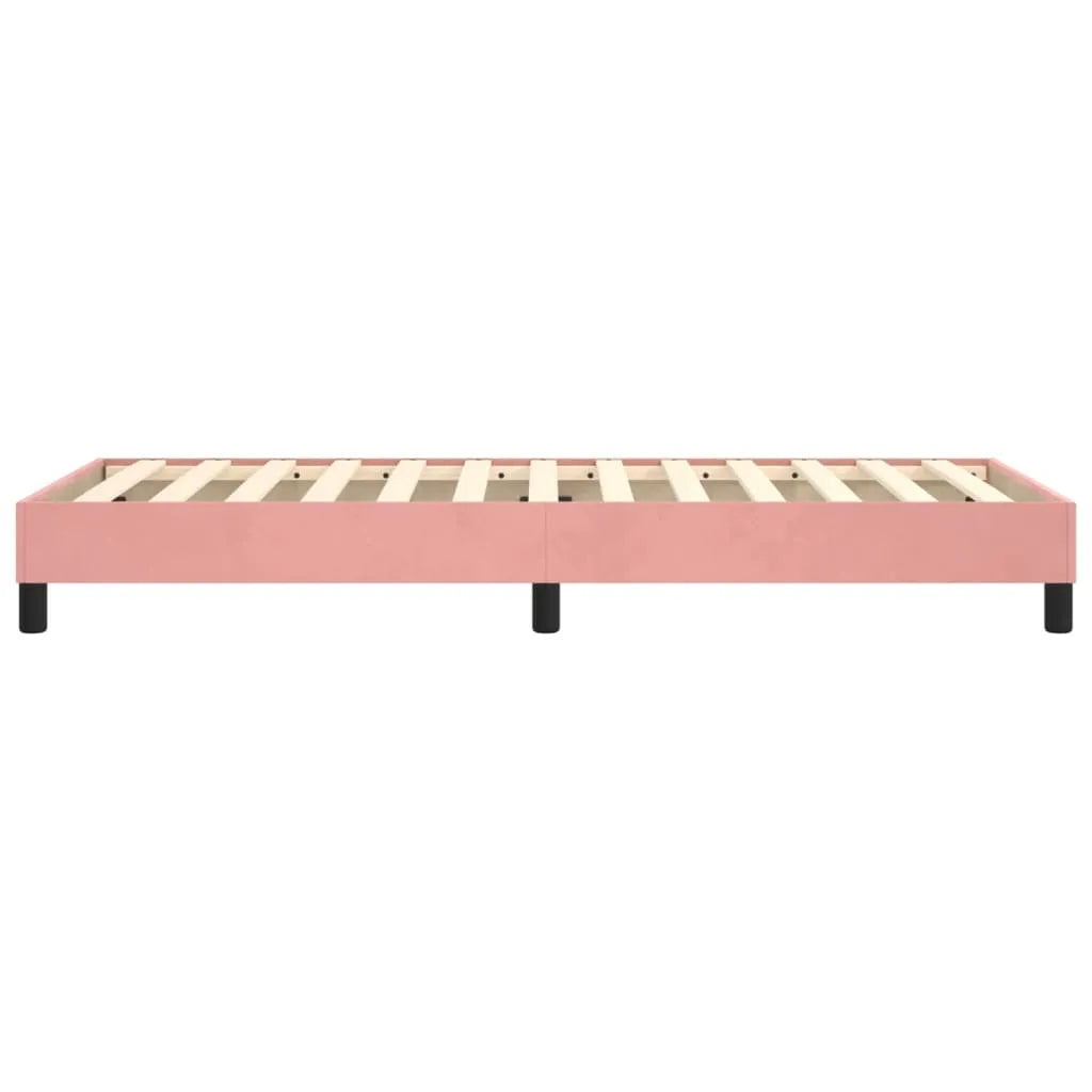  VidaXL Boxspringbett Rosa 90x200 Cm Samt