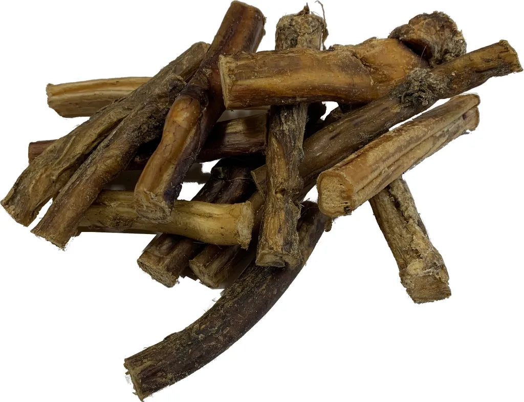  Top Dog Premium Ochsenziemer | Kausnack Für Hunde | B-Sortierung | 1 KG - Gemischte Längen