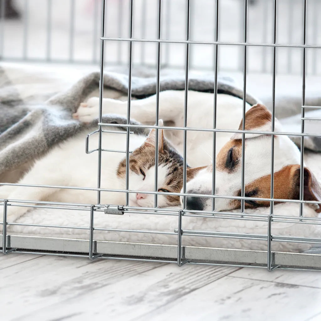  Relaxdays Faltbarer Hundekäfig Für Zuhause