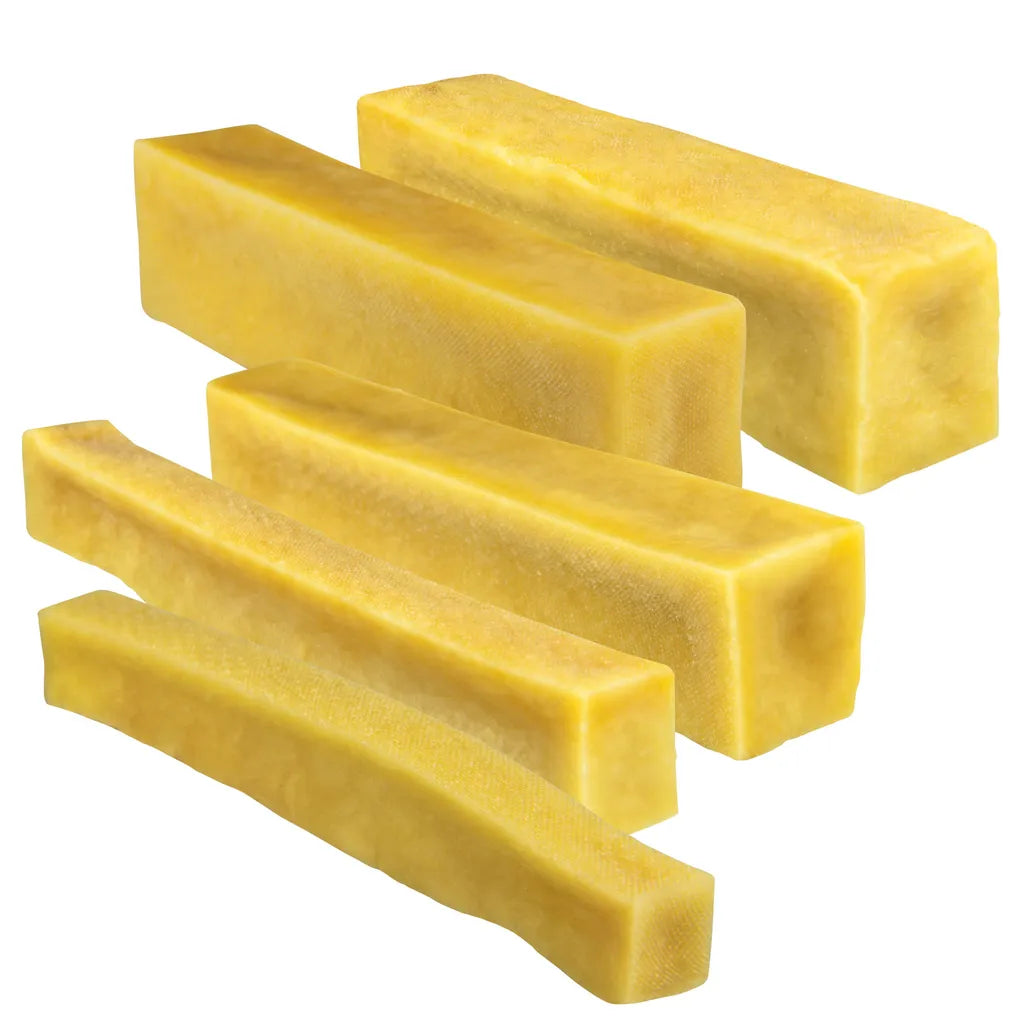  1x120g Gr: M/L - Schecker Himalaya Kaukäse - Extrem Harter, Goldgelber Kaukäse