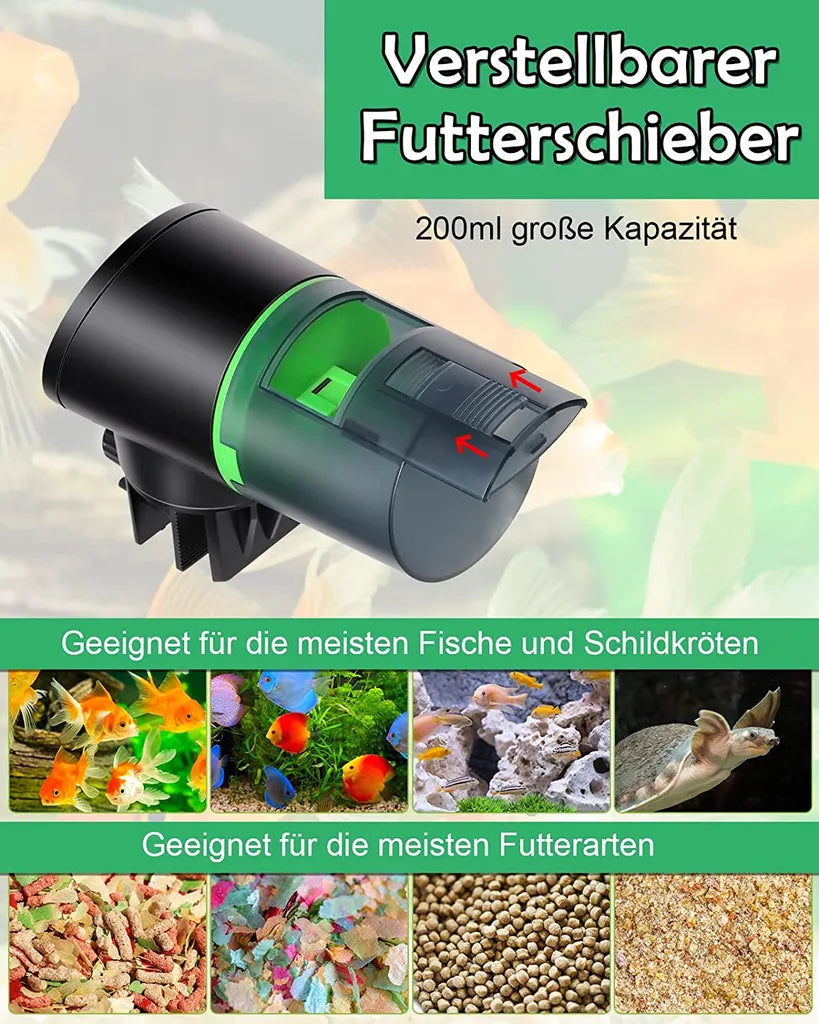  Petbank Fisch Futterautomaten Für Aquarium Und Fischtank