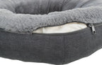  Donut Hundebett Bett Liano Grau, Maße:70cm Durchmesser