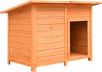  VidaXL Hundehütte Kiefernholz & Tannenholz 120x77x86 Cm