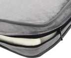  VidaXL Hundesofa Grau 72x45x30 Cm Plüsch
