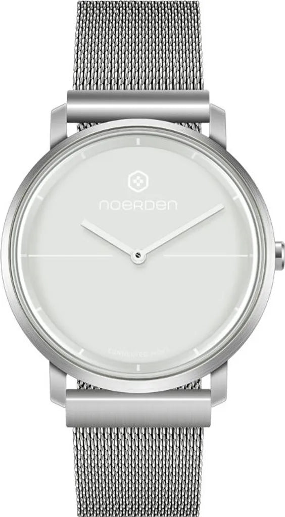  NOERDEN Schlau Elegant Hybrid-Uhr LIFE2+ Grey/ Berühren. Saphirglas/ 5 GELDAUTOMAT/...