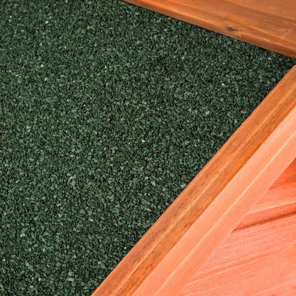  Tectake Hundehütte Bailey 72x65x83cm - Braun